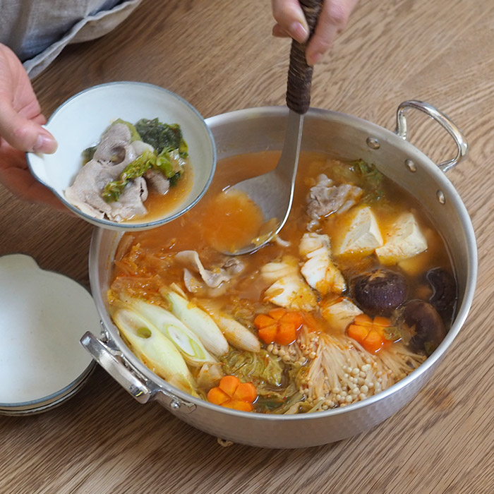 【4月より値上げ】中尾アルミ製作所　N-39　打出浅鍋（揚鍋）27cm