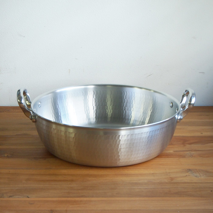 【4月より値上げ】中尾アルミ製作所　N-39　打出浅鍋（揚鍋）30cm