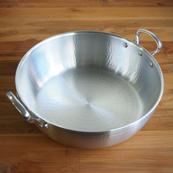 【4月より値上げ】中尾アルミ製作所　N-39　打出浅鍋（揚鍋）30cm