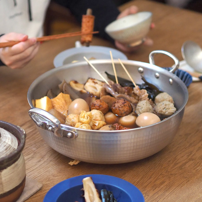 【4月より値上げ】中尾アルミ製作所　N-39　打出浅鍋（揚鍋）30cm