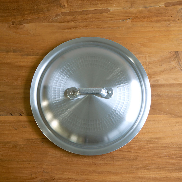 【4月より値上げ】中尾アルミ製作所　打出浅鍋（揚鍋）用フタ　24cm