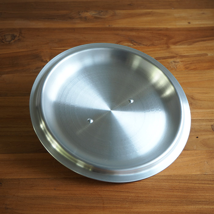 【4月より値上げ】中尾アルミ製作所　打出浅鍋（揚鍋）用フタ　24cm
