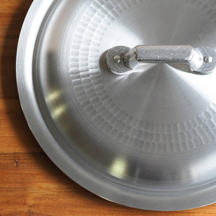 【4月より値上げ】中尾アルミ製作所　打出浅鍋（揚鍋）用フタ　24cm