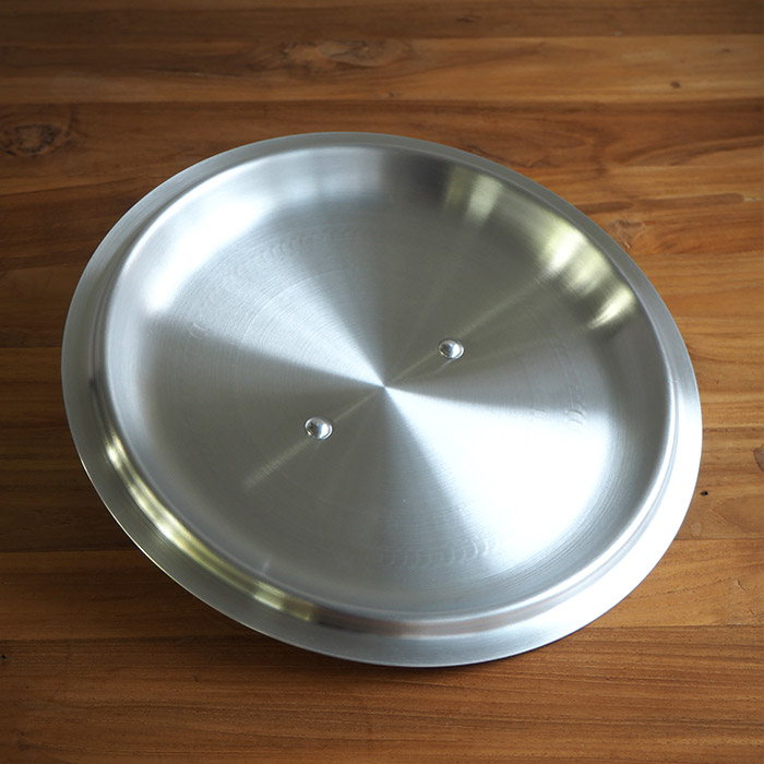 【4月より値上げ】中尾アルミ製作所　打出浅鍋（揚鍋）用フタ　27cm