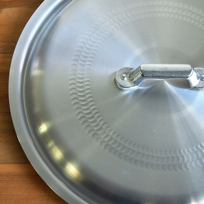 【4月より値上げ】中尾アルミ製作所　打出浅鍋（揚鍋）用フタ　30cm