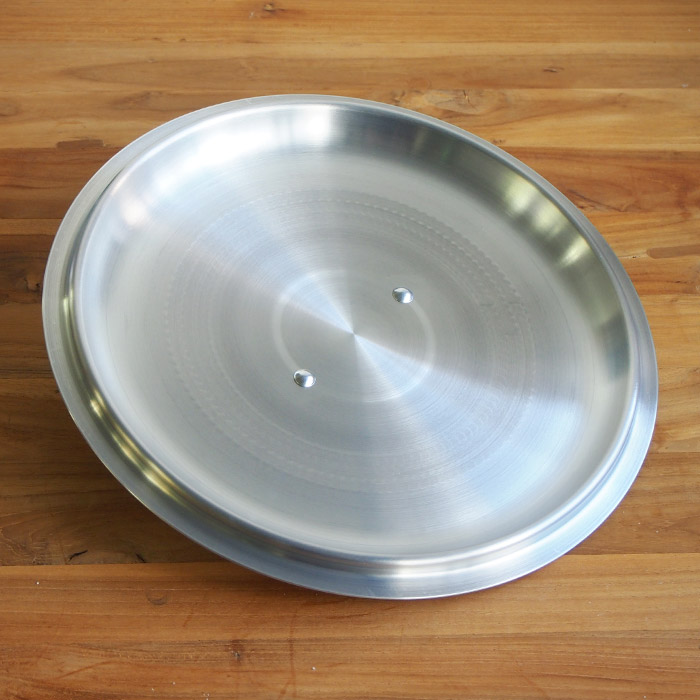 【4月より値上げ】中尾アルミ製作所　打出浅鍋（揚鍋）用フタ　30cm