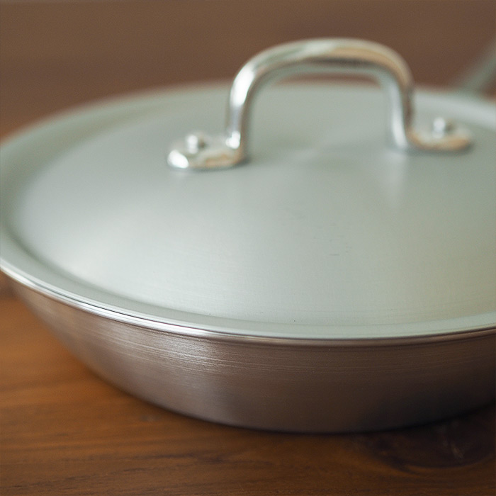 【4月より値上げ】中尾アルミ製作所　シルクフライパン　フタ　18cm