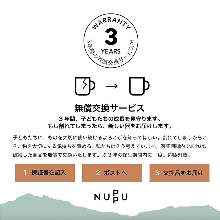 NUPPU　Baby Set　赤ちゃんのお食事セット　ウッドバイオレット