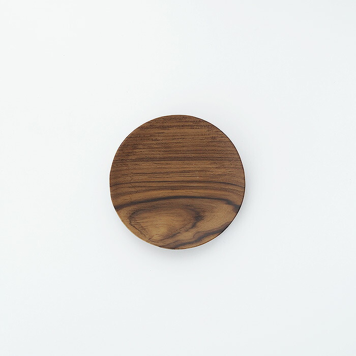 日曜雑貨　プレート ラウンドS　チーク　/　SUNDAY SUPPLIES