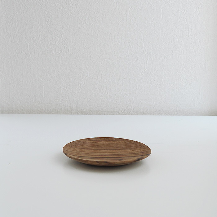 日曜雑貨　プレート ラウンドS　チーク　/　SUNDAY SUPPLIES