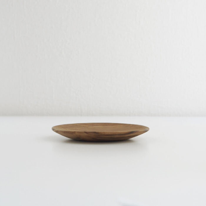 日曜雑貨　プレート ラウンドS　チーク　/　SUNDAY SUPPLIES