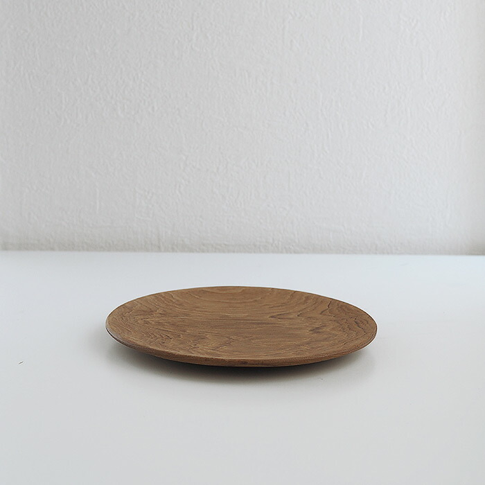 日曜雑貨　プレート ラウンドM　チーク　/　SUNDAY SUPPLIES