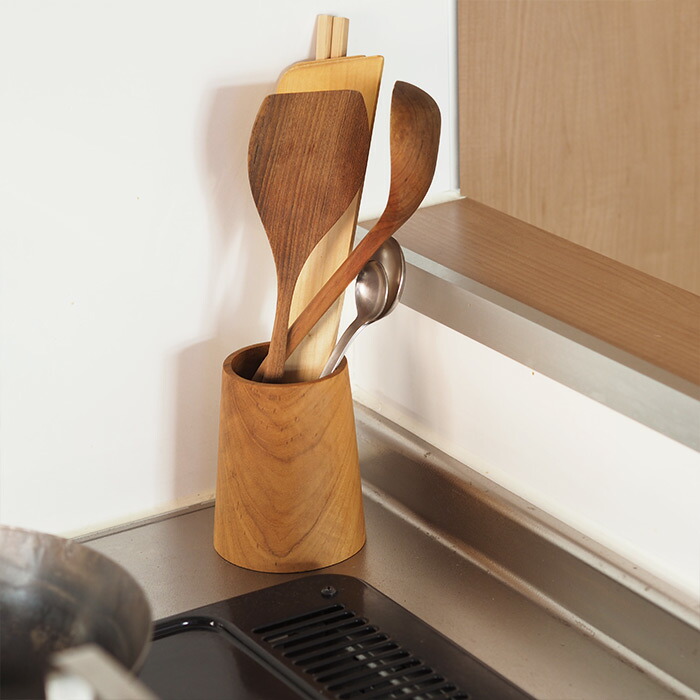 日曜雑貨　ツールスタンド　チーク　/　SUNDAY SUPPLIES