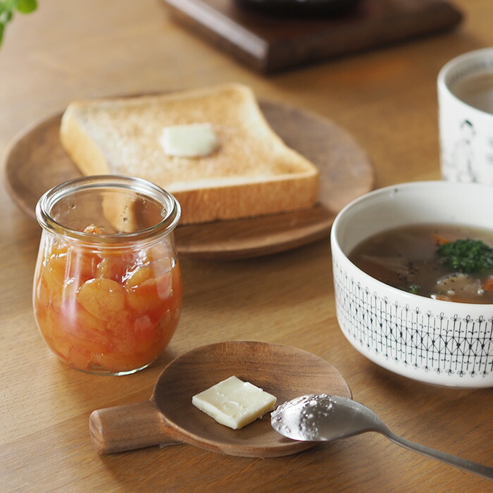 日曜雑貨　プレート ラケットＳ　チーク　/　SUNDAY SUPPLIES