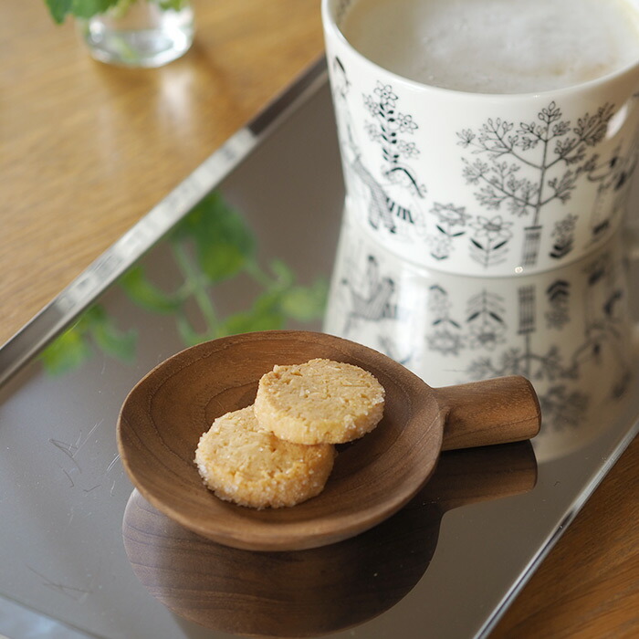 日曜雑貨　プレート ラケットＳ　チーク　/　SUNDAY SUPPLIES