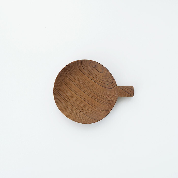 日曜雑貨　プレート ラケットM　チーク　/　SUNDAY SUPPLIES