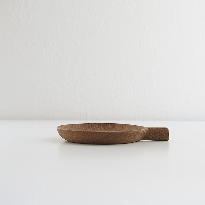 日曜雑貨　プレート ラケットM　チーク　/　SUNDAY SUPPLIES