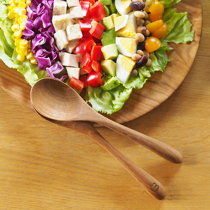 日曜雑貨　サービングスプーン　チーク　/　SUNDAY SUPPLIES