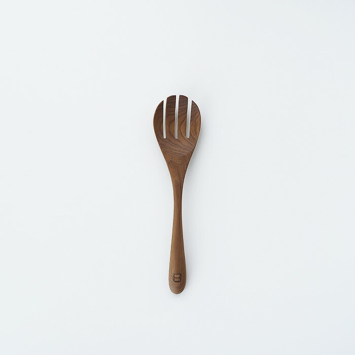 日曜雑貨　サービングフォーク　チーク　/　SUNDAY SUPPLIES