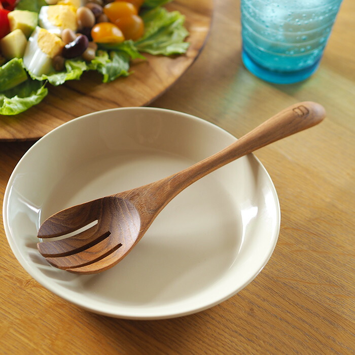 日曜雑貨　サービングフォーク　チーク　/　SUNDAY SUPPLIES