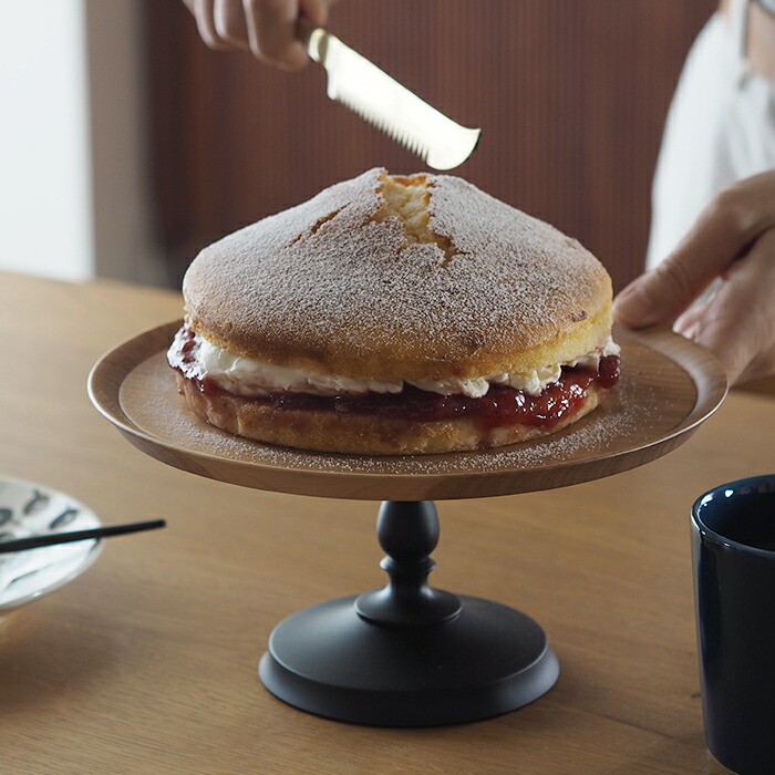 オシオクラフト　コンポート皿　黒染め　桜　/　osio craft