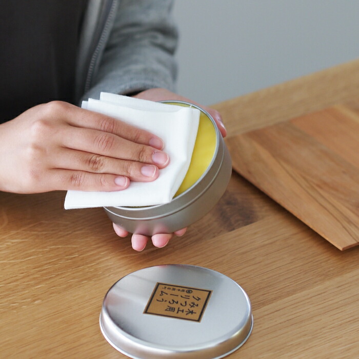 尾山製材　木工用みつろうクリーム　40g