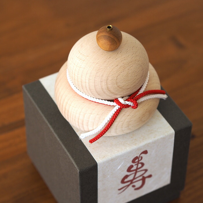 オシオクラフト　木製鏡餅 　/　 osio craft