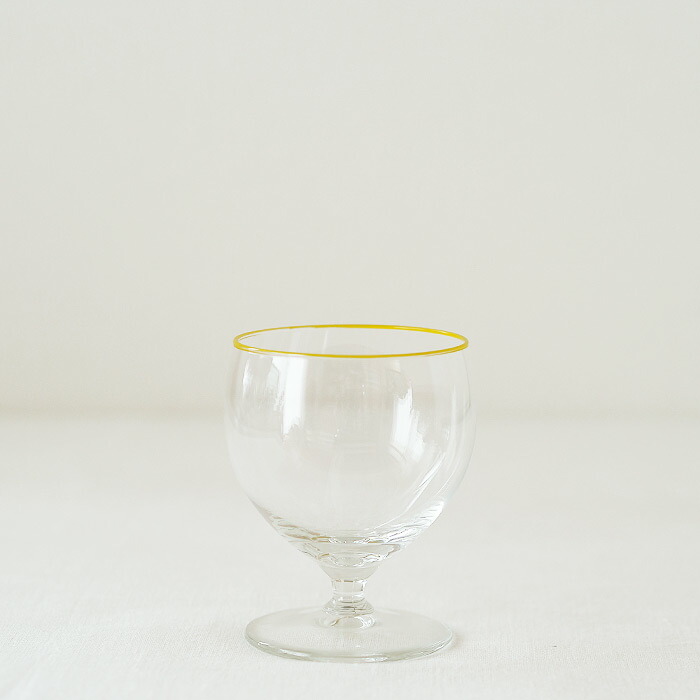 ポトペリー　ビッテ　グラスLOW　イエロー　/　POTPURRI　bitte