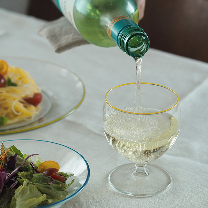 ポトペリー　ビッテ　グラスLOW　イエロー　/　POTPURRI　bitte