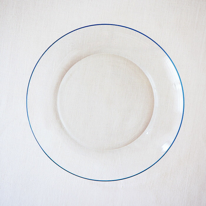 ポトペリー　ビッテ　プレート　23.5cm　ブルー　/　POTPURRI　bitte
