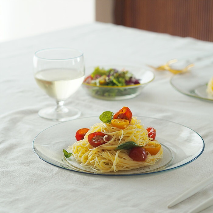 ポトペリー　ビッテ　プレート　23.5cm　ブルー　/　POTPURRI　bitte