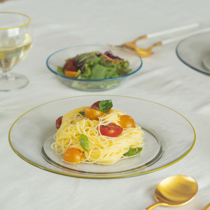 ポトペリー　ビッテ　プレート　23.5cm　イエロー　/　POTPURRI　bitte