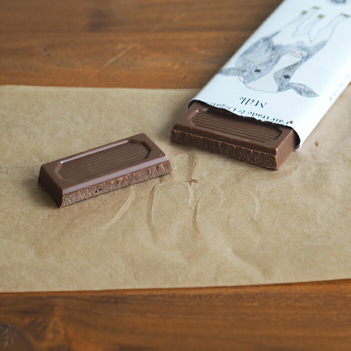 【セール3/31まで】【秋冬限定】ピープルツリー　フェアトレードチョコ　板チョコ　オーガニック　ミルク　/　People　Tree　※