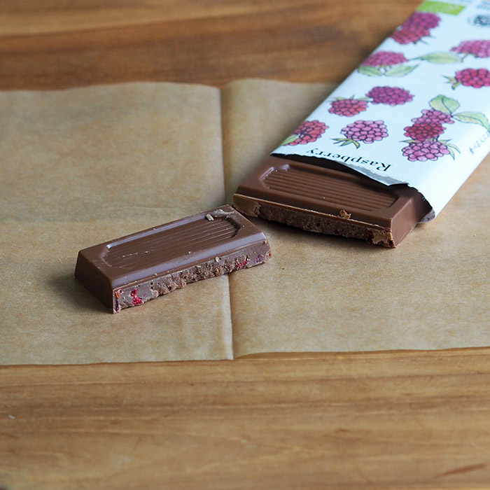 【取扱終了0312】【秋冬限定】ピープルツリー　フェアトレードチョコ　板チョコ　オーガニック　ラズベリー　/　People　Tree　※