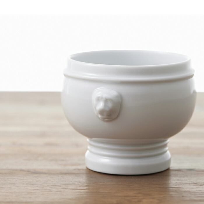 ピリヴィッツ　ライオンヘッド　スープチュリーン　300cc　P057　/　PILLIVUYT　Ovenware