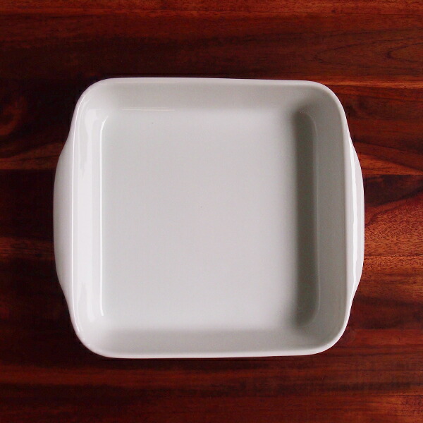ピリヴィッツ　オーブンウェア　スクエア　ローストディッシュ　22.4cm　P130　/　PILLIVUYT　Ovenware