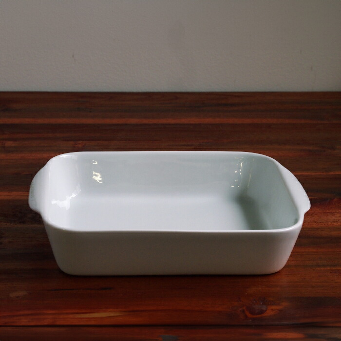 ピリヴィッツ　オーブンウェア　スクエア　ローストディッシュ　22.4cm　P130　/　PILLIVUYT　Ovenware