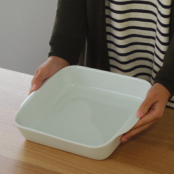 ピリヴィッツ　オーブンウェア　スクエア　ローストディッシュ　22.4cm　P130　/　PILLIVUYT　Ovenware