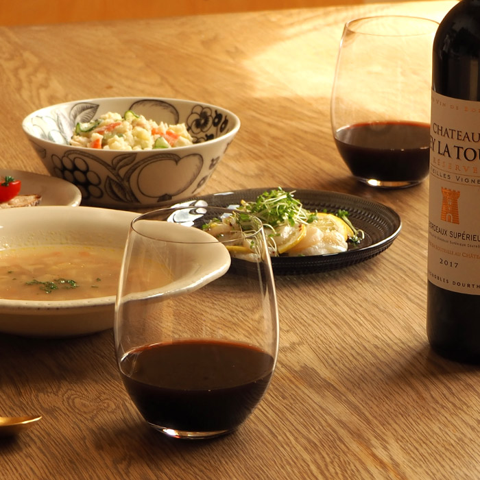 【2個セット】リーデル　オー　カベルネ/メルロ　600ml　0414/0　/　RIEDEL