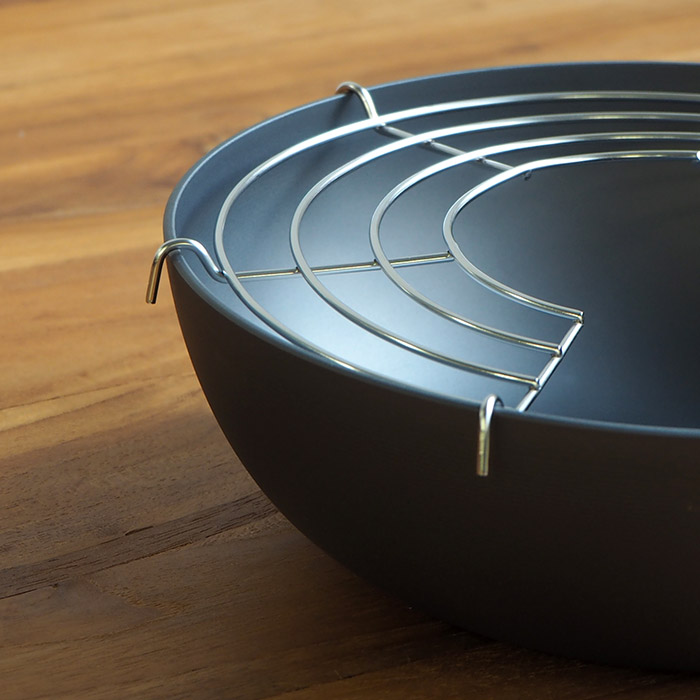 リバーライト　極　JAPAN　片手天ぷら鍋　20cm　IH対応　/　RIVER　LIGHT