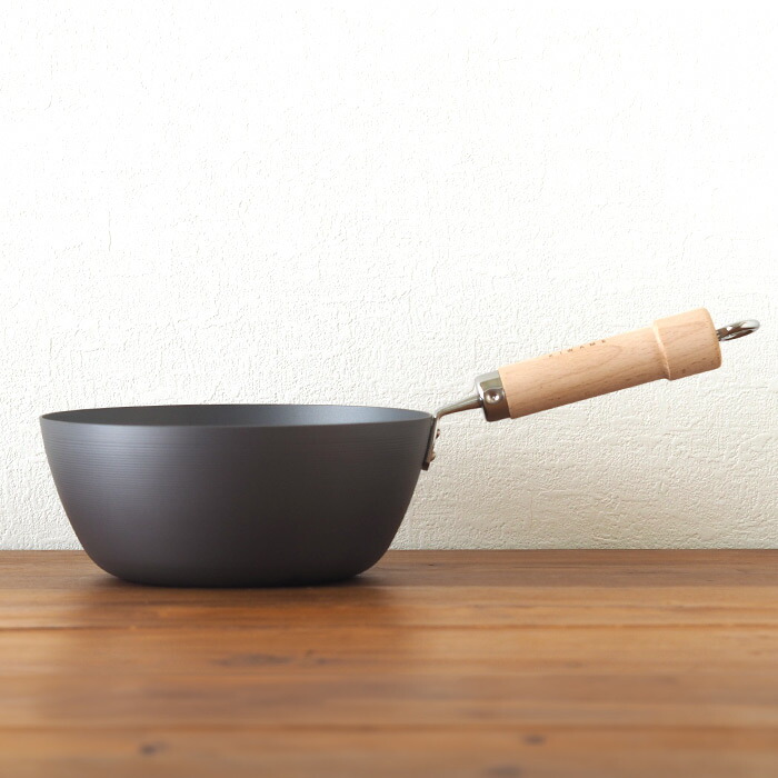 リバーライト　極　JAPAN　片手小鍋　20cm　IH対応　/　RIVER　LIGHT