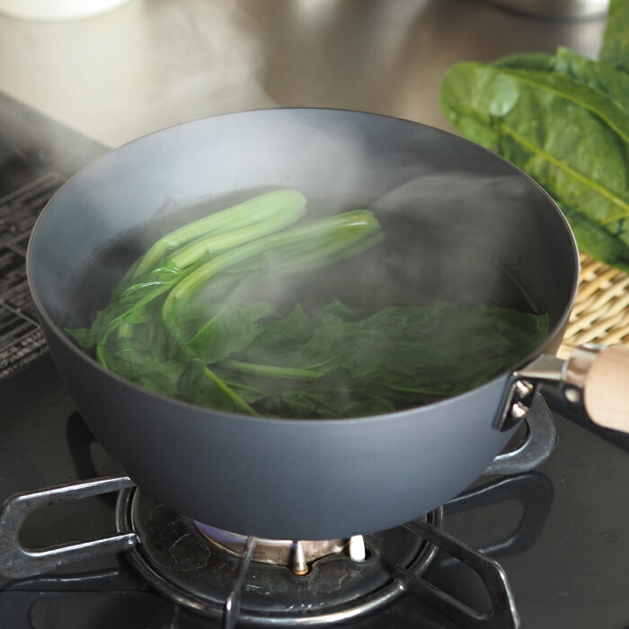 リバーライト　極　JAPAN　片手小鍋　20cm　IH対応　/　RIVER　LIGHT