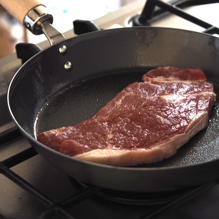 リバーライト　極　JAPAN　厚板フライパン　26cm　IH対応　/　RIVER　LIGHT