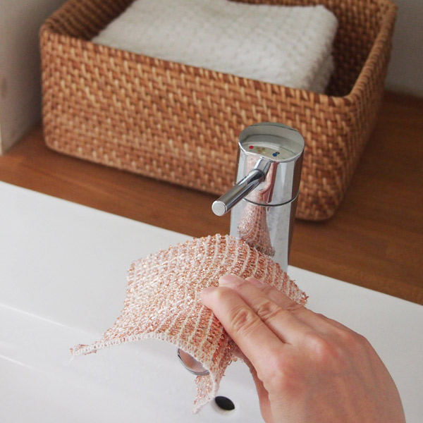 【取扱終了0430】レデッカー　コッパークロス　銅繊維　2枚セット　/　REDECKER　※