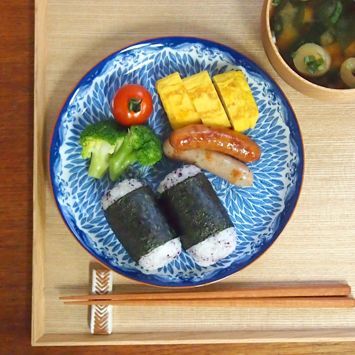 【取扱終了0724】ロールストランド オスティンディア FLORIS フラットプレート 20cm / Rorstrand Ostindia　※