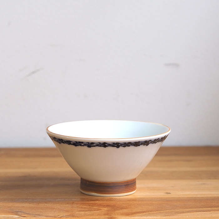 副千製陶所　渕地紋　姫碗