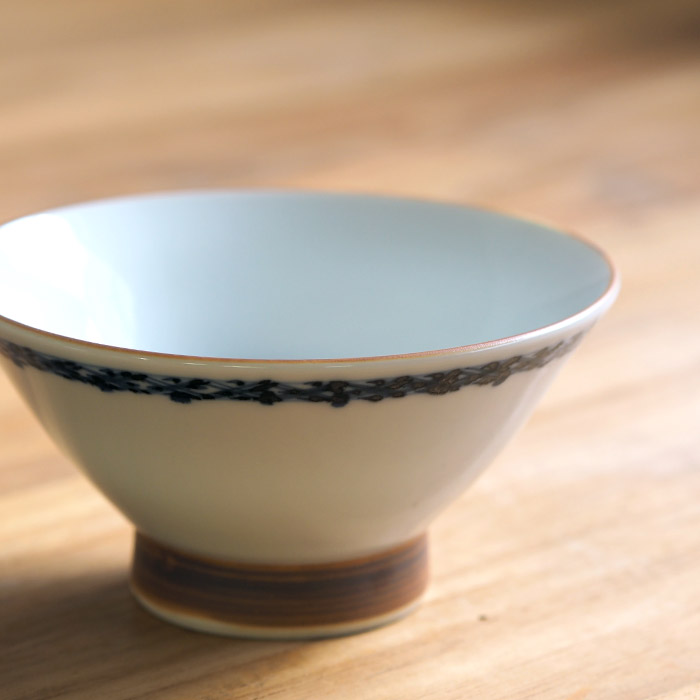 副千製陶所　渕地紋　姫碗