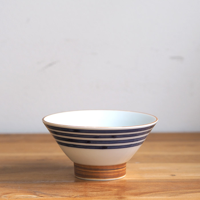 副千製陶所　濃線紋　姫碗