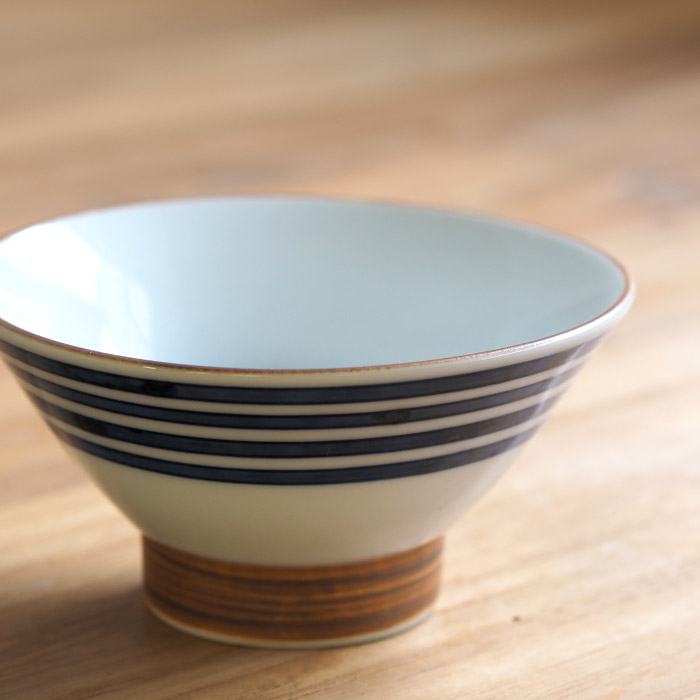 副千製陶所　濃線紋　姫碗