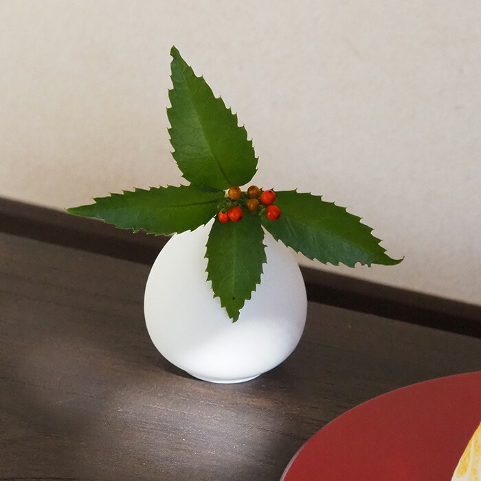 しつらい　花活　蕾